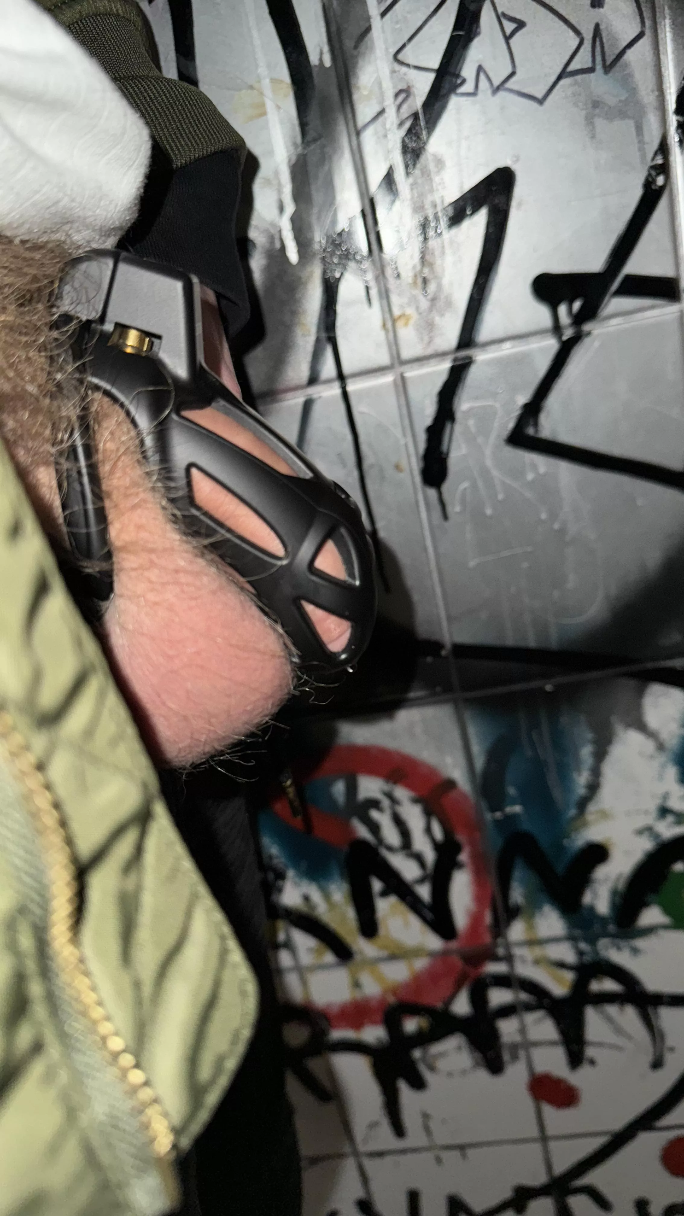 And now - what would you do seeing me at urinals like that?