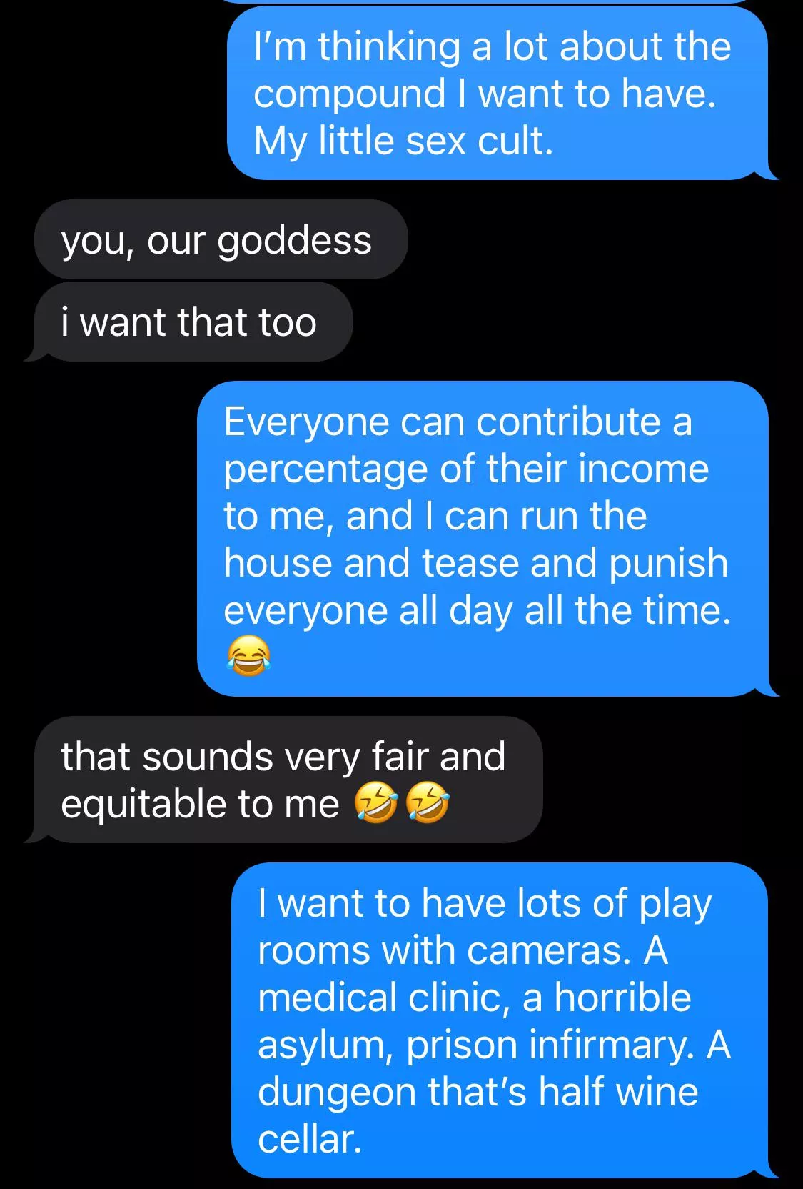 Anyone want to join my cult? 😃