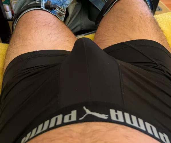 back from the gym😉