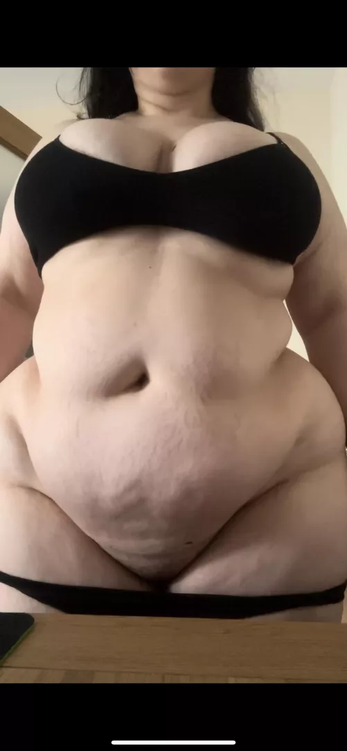 belly after my first stuffing