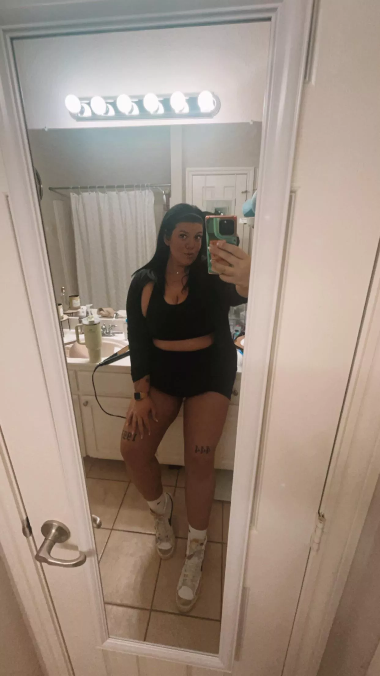 chubby gym girly fit for today 