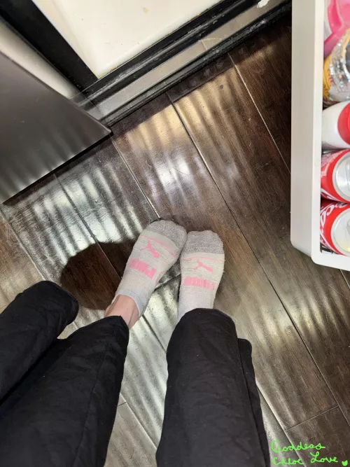 Day 6 of stinking these s0cks... LAST DAY 😈 [F]