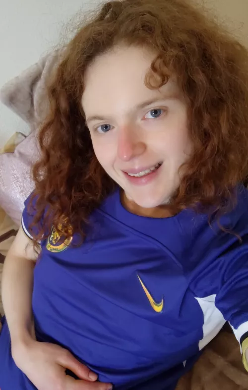 Don't need one with a football shirt 