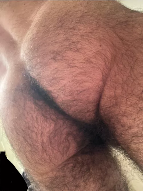 Enjoy my hairy man ass