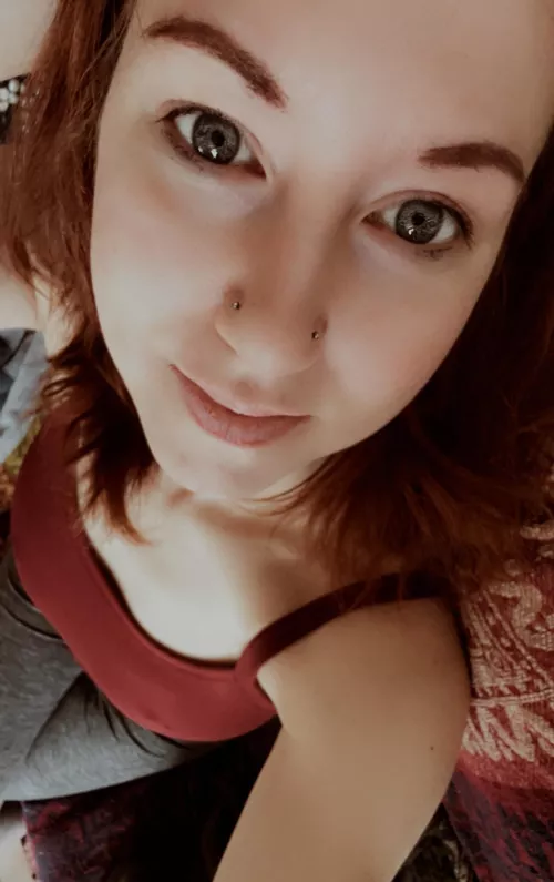 Enjoying a bra free day