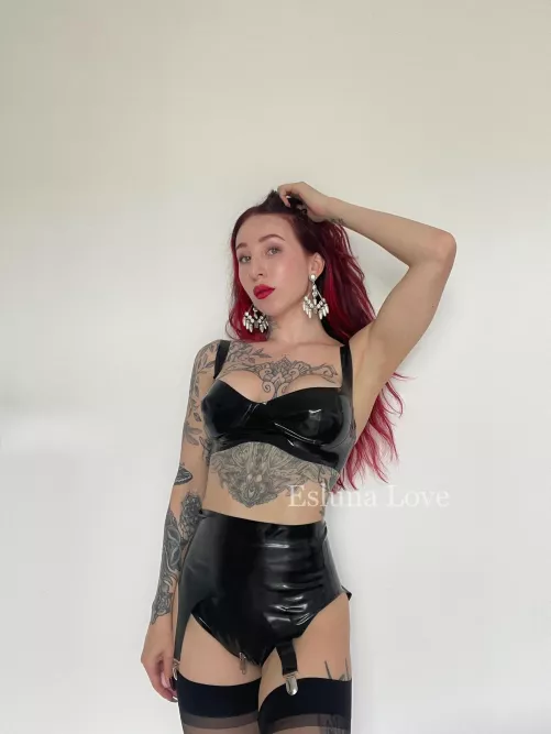 Every day is shiny clothes day 