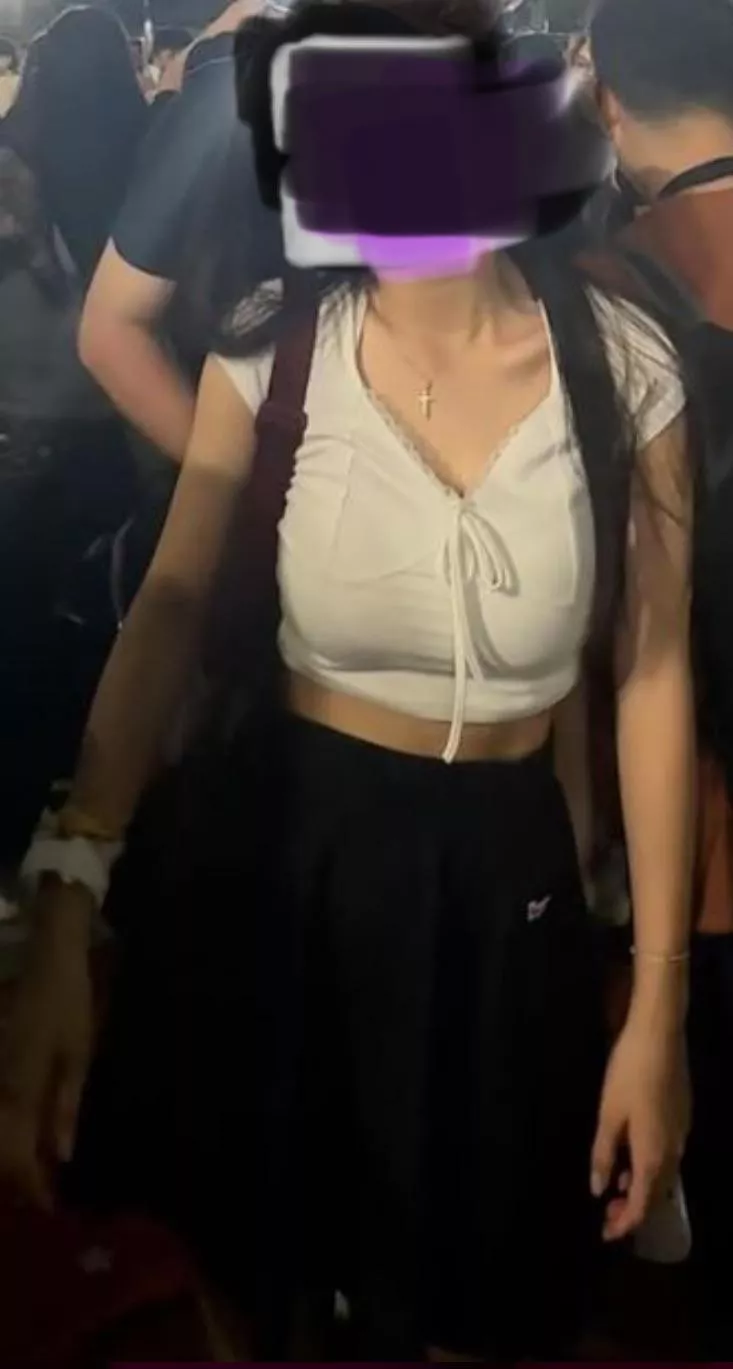 Everyone was looking at my tits during the last concert and I got grinder and groped so many times!!! Did I deserve it?
