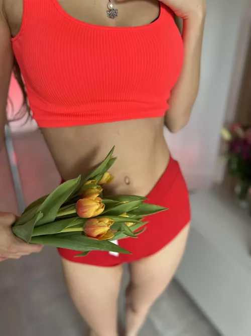 give flowers and get an outie 