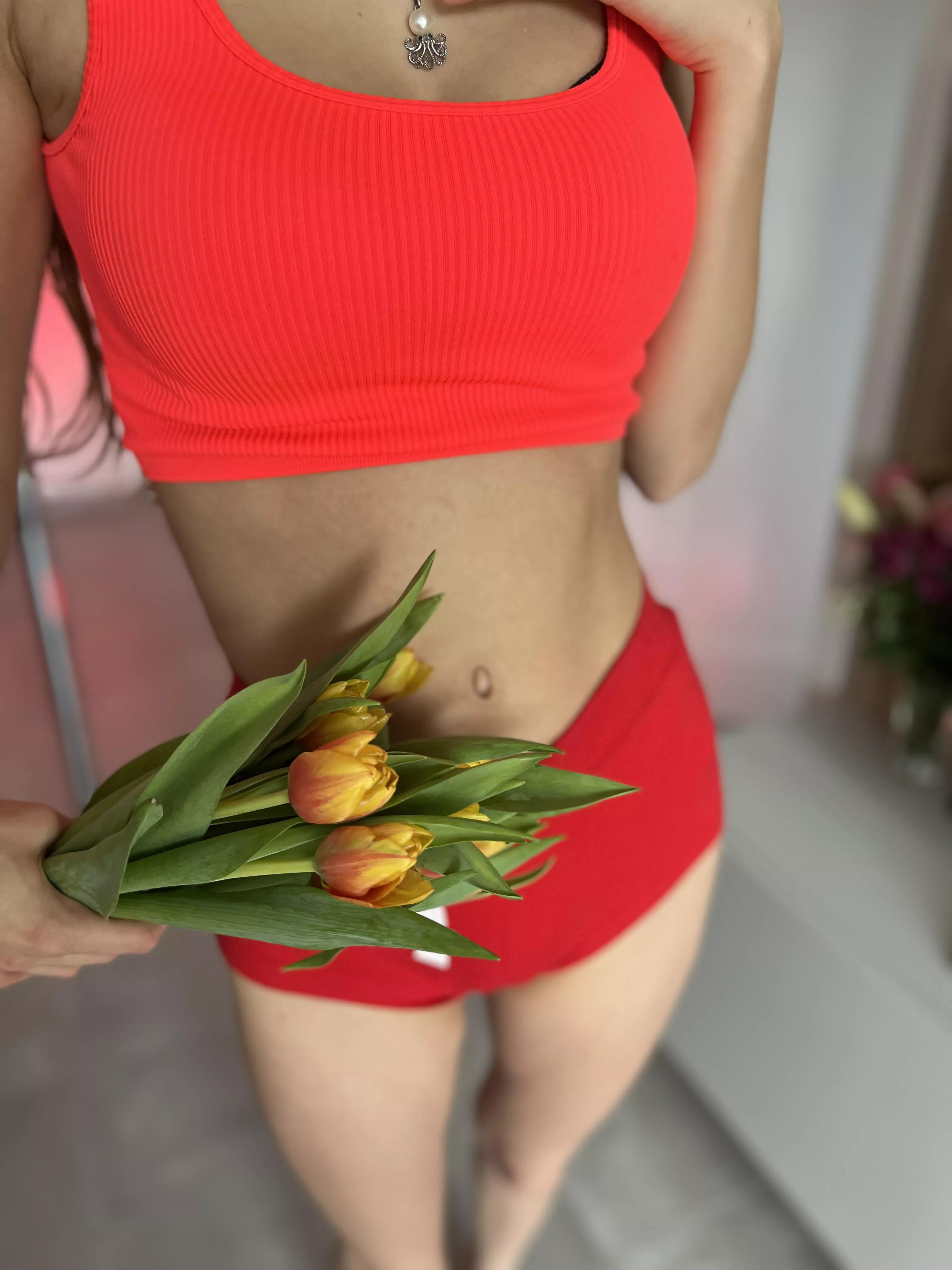give flowers and get an outie 