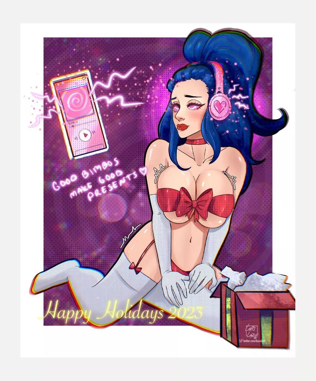 Good bimbos make good presents (@llazuliatt)