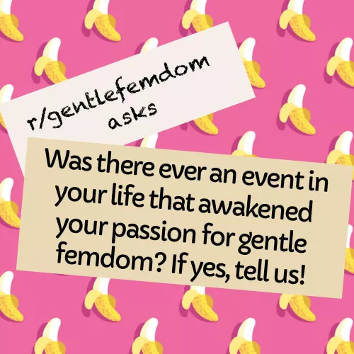 Here's the question of the week!