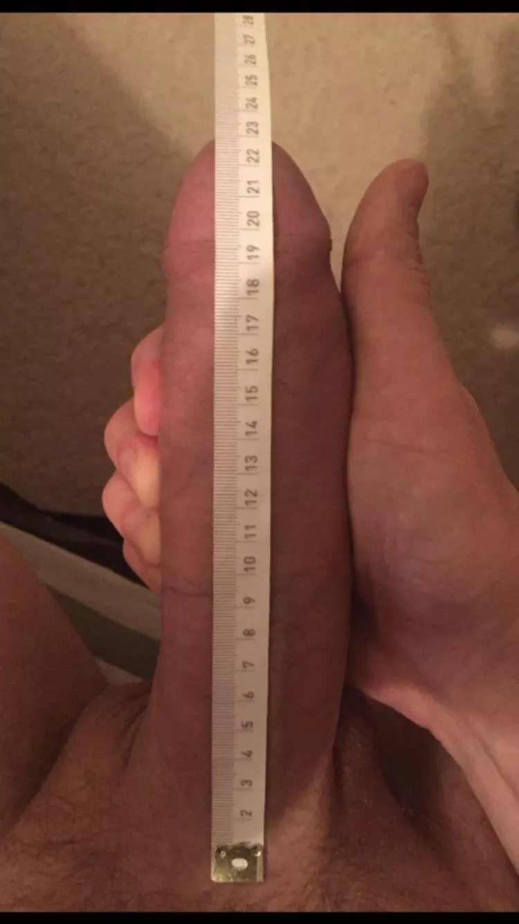 Huge softie! It’s in cm! 