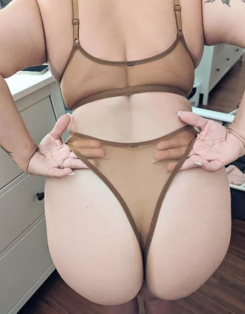 I like sheer panties