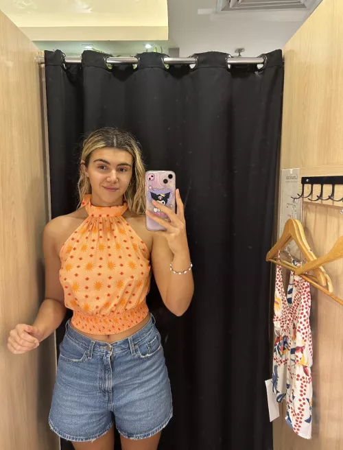 I might need a bra with this