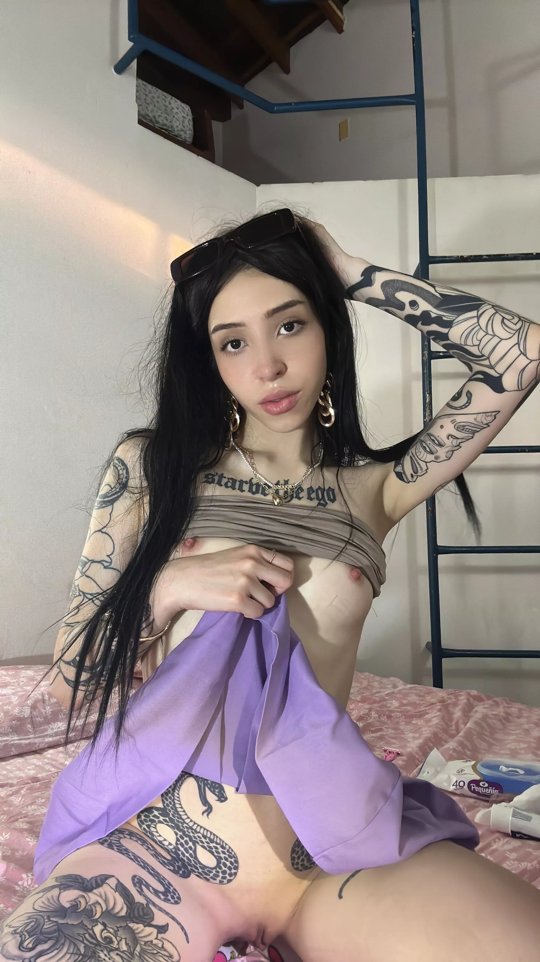 I never wear panties under my skirt. And that's a secret I hope you'll keep