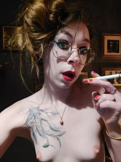 I smoke two packs of Marlboros a day. Not sure if that is a lot...