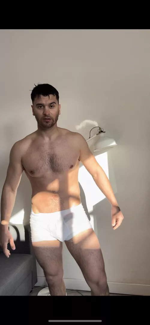 I think I'm more curious than straight