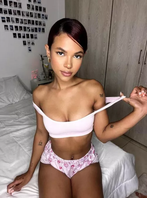 I'll let you have a look only if you show me your dick