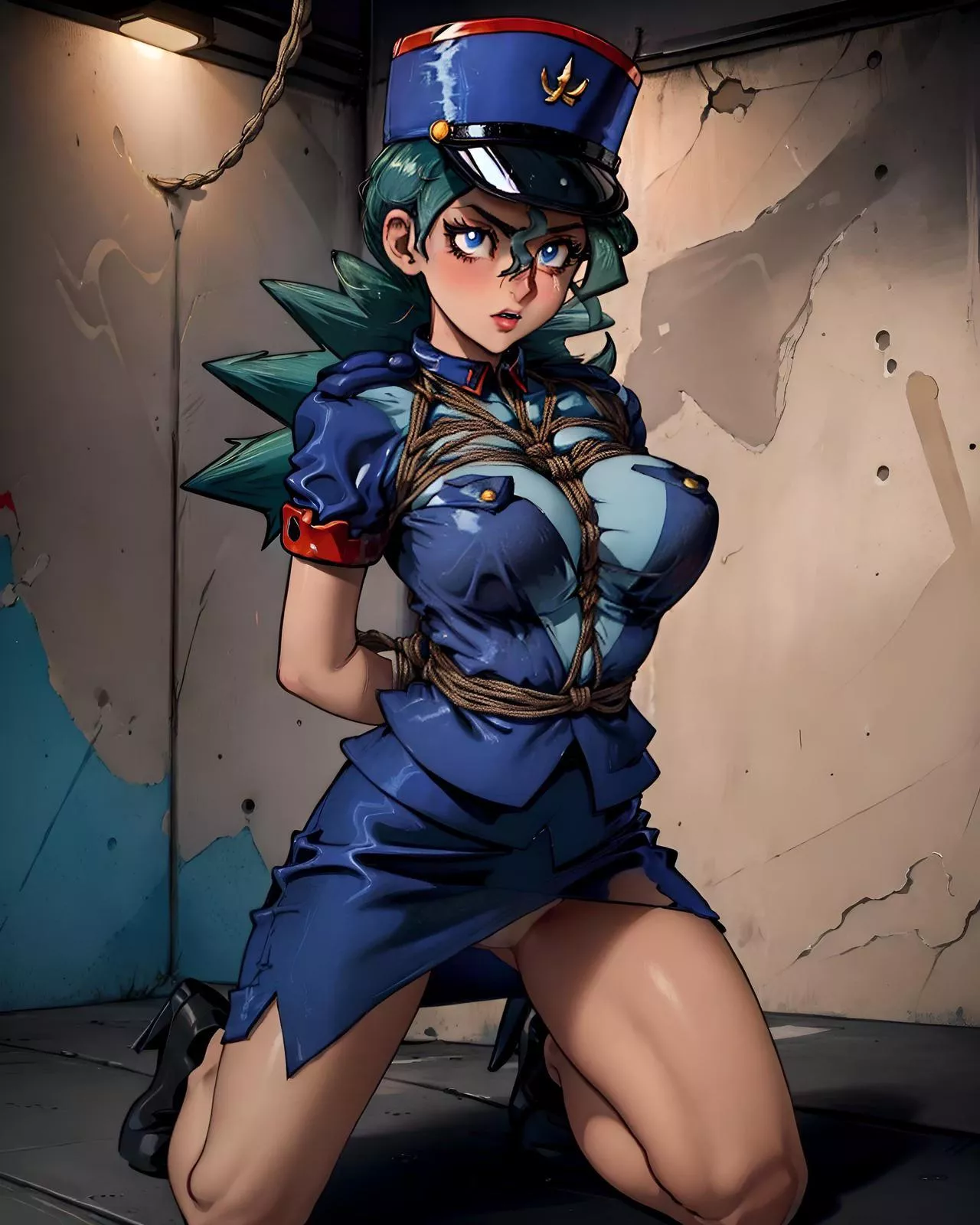 Jenny is a little tied up