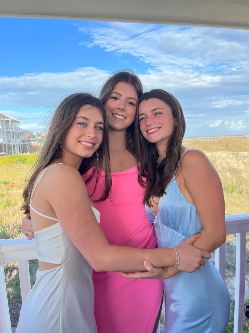 left and right are sisters