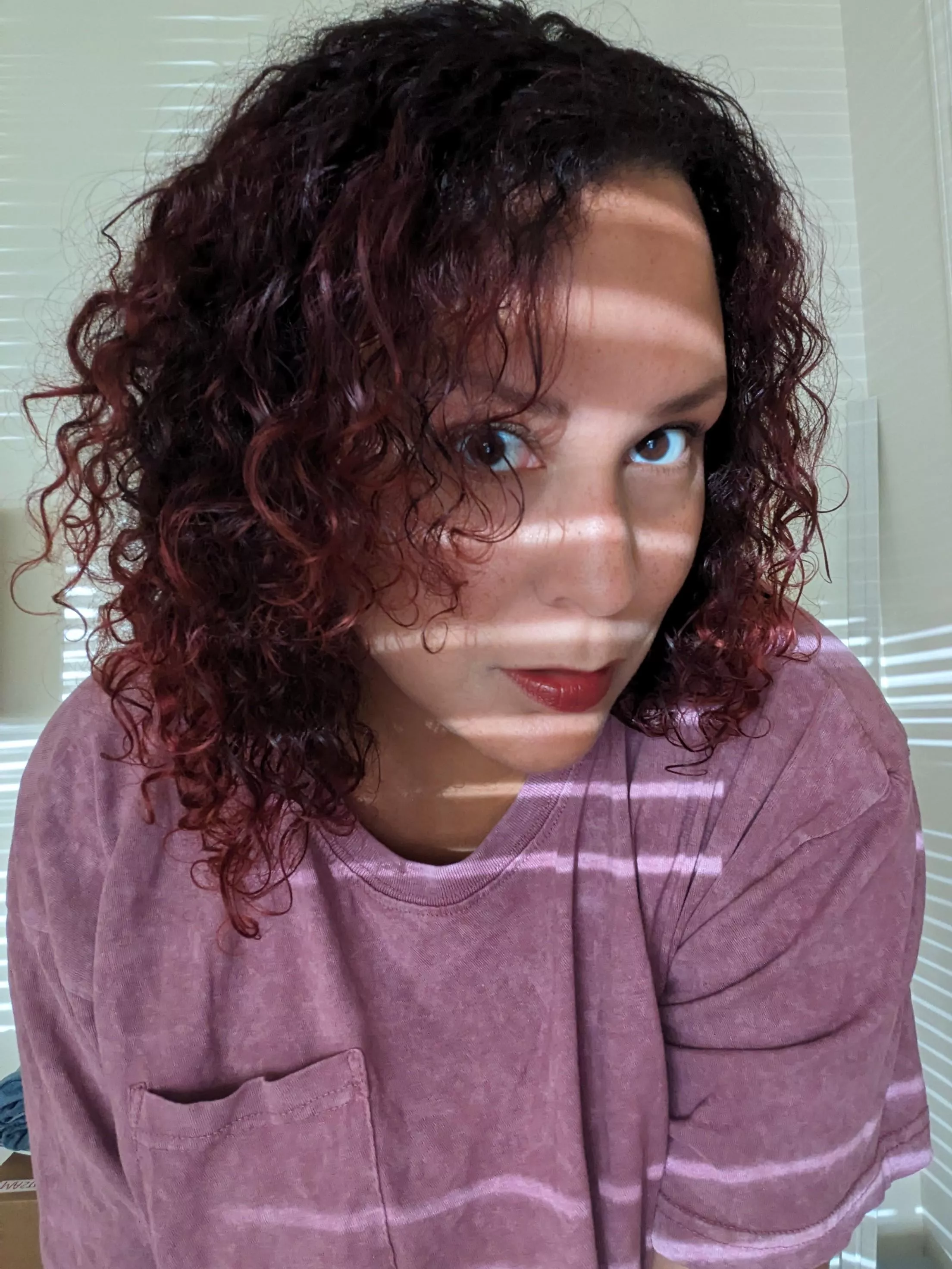 Look through the window 