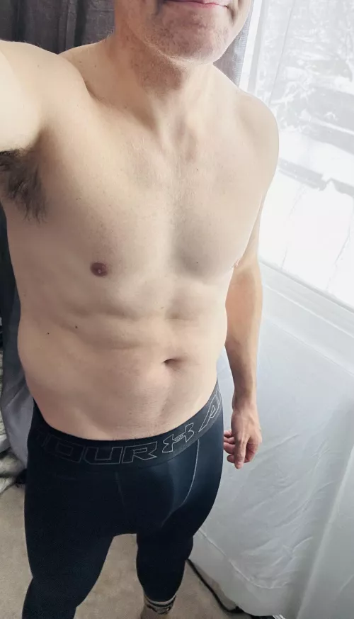 (M) feeling under the weather but still feeling good about myself