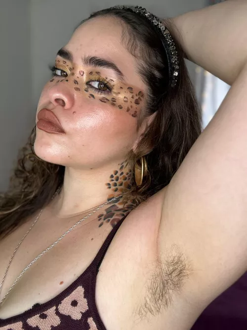 my pits are getting wild but i absolutely love it