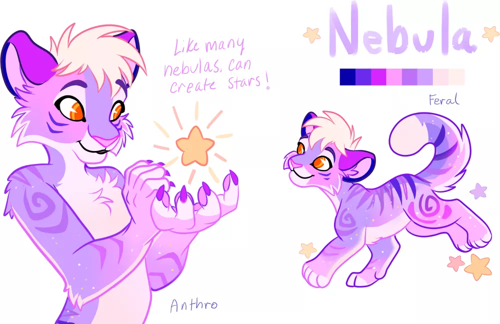 Nebula, The Star Maker -Adoptable (Art and Design by Me!)