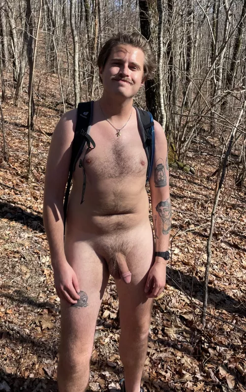Nude hiking is the best hiking 