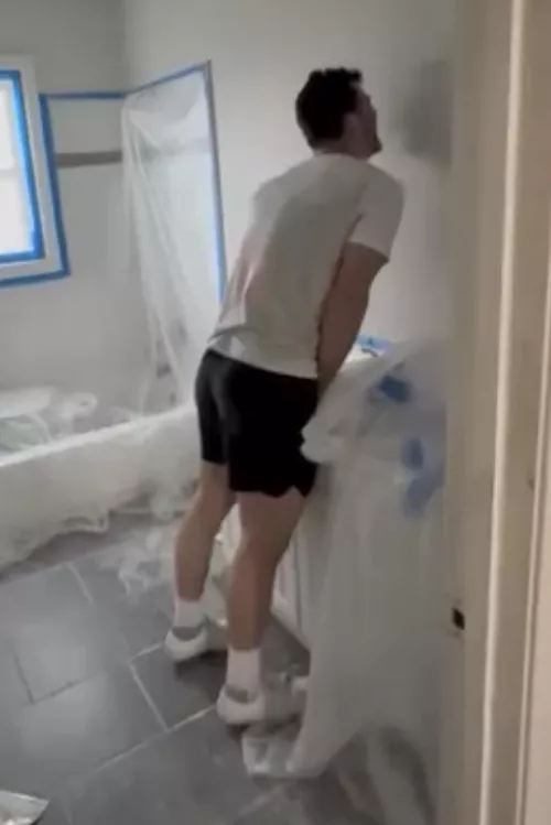 Pissing in the sink 