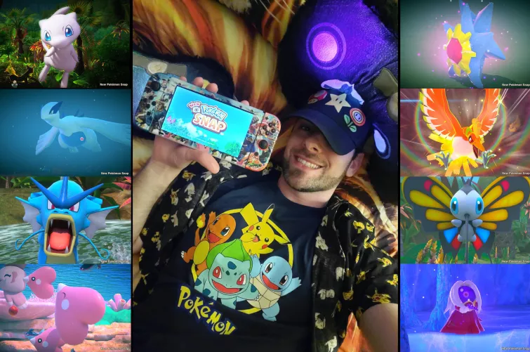 Playing New Pokémon Snap ~ the photos on the side I took