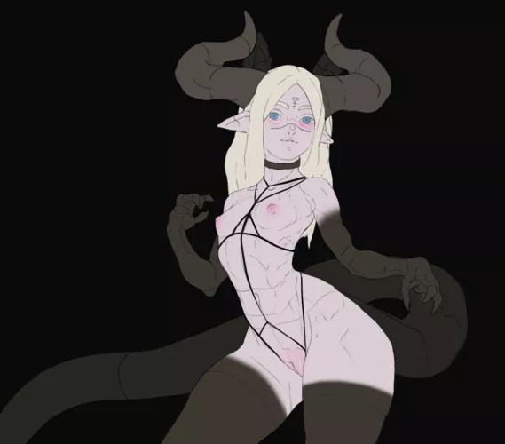 Pointy ears, playful mood) [Avk870] by me