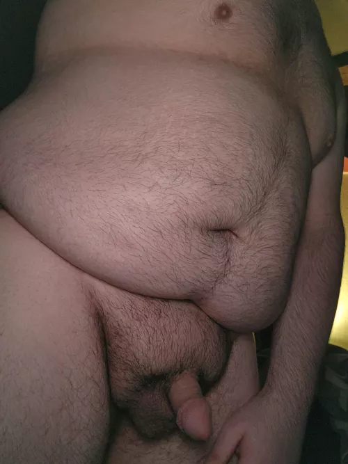 Post-shower belly and softie :)