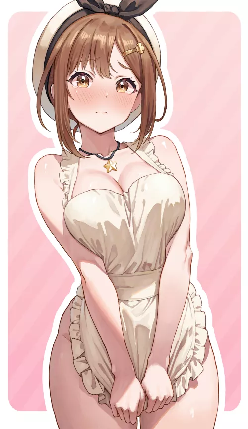 Reisalin in nude apron