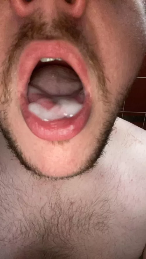 Should I spit or swallow?💦