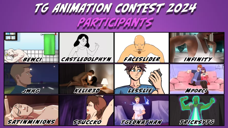 Surody's TG Animation Contest 2024 Participants (Promo)