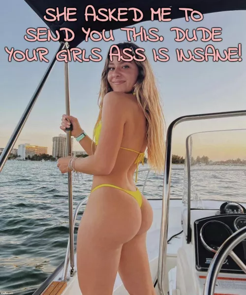 Thanks for letting me go on the boat today!