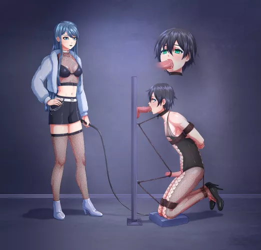 „Training for the real thing“ she said 