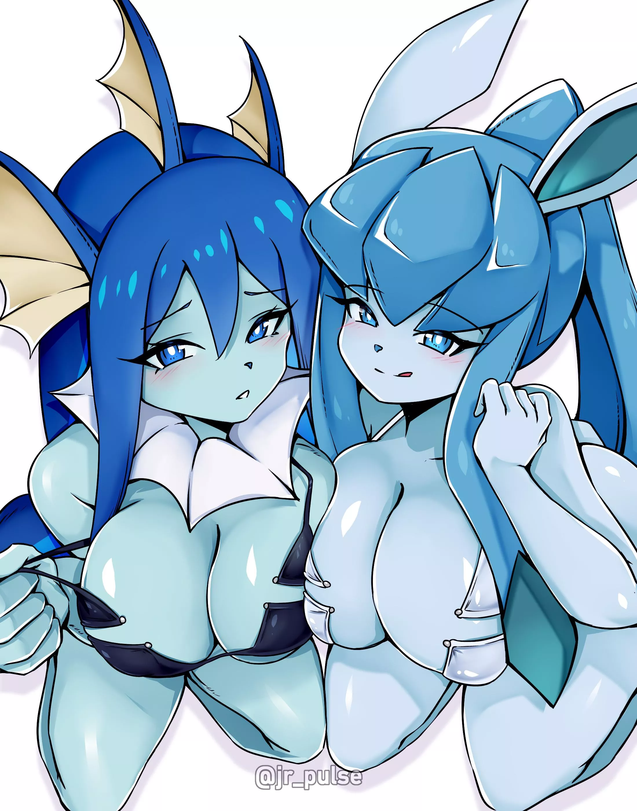 Vaporeon x Glaceon (jr_pulse) [Pokemon]
