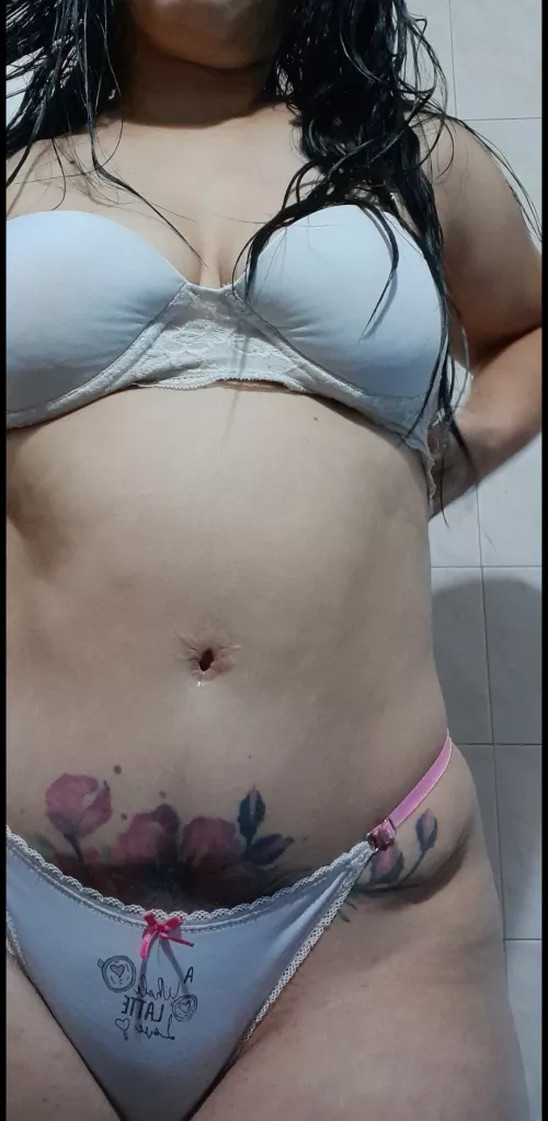 We'll play and then I'll show you something hot and wet. 