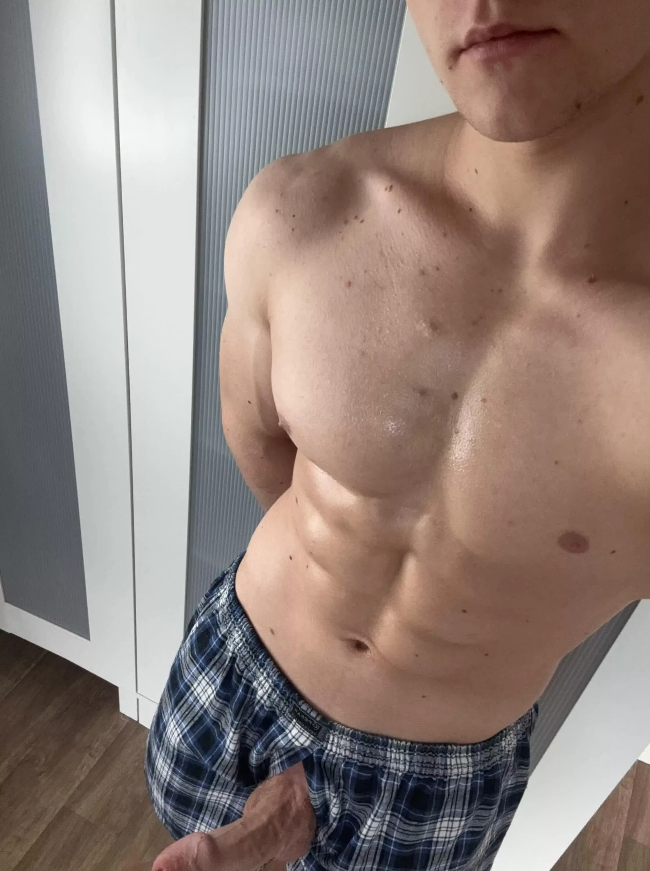 What if you came home and I was waiting for you like this?