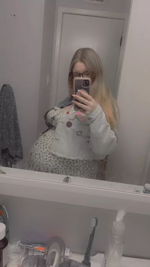Who’s ready for my current pregnancy? 9m picture from our last 
