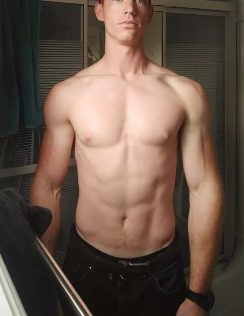 Almost hot enough to go outside shirtless 😄