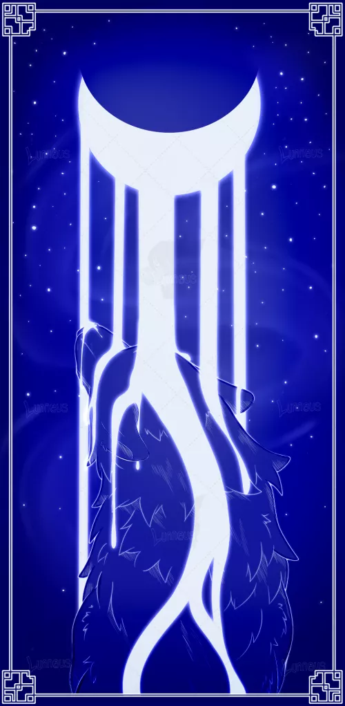 Bathed in Moonlight (art by me)