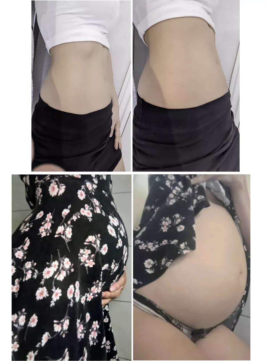 Before and after Seafood All you can eat Buffet 🦑 