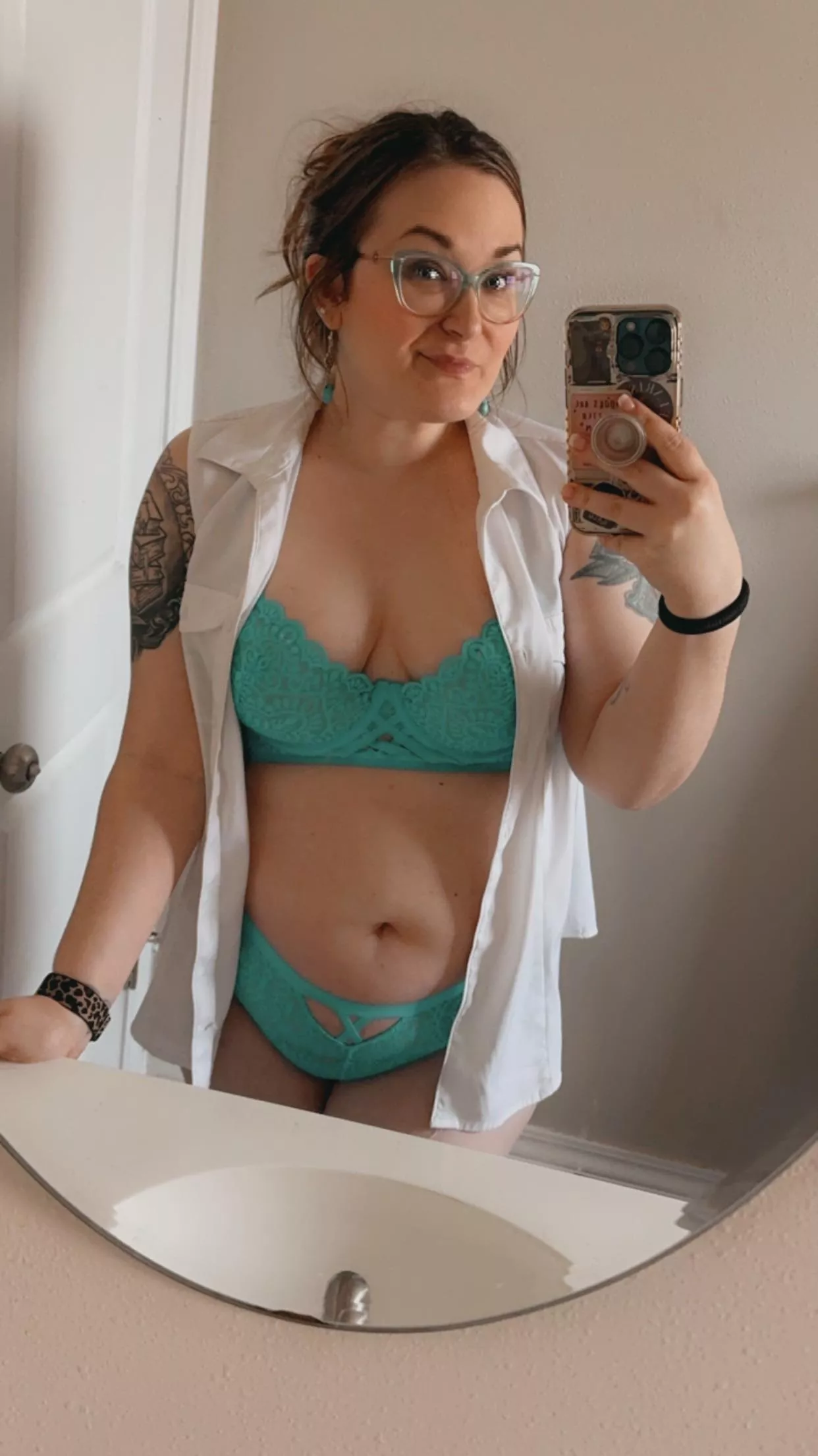 Chubby with curves in all the important places. 😜