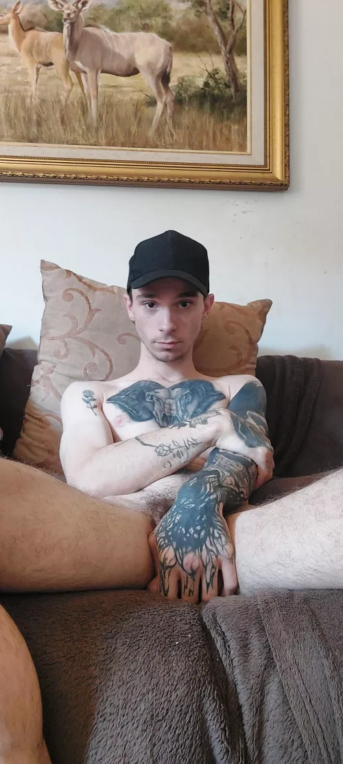 Definitely posing here 