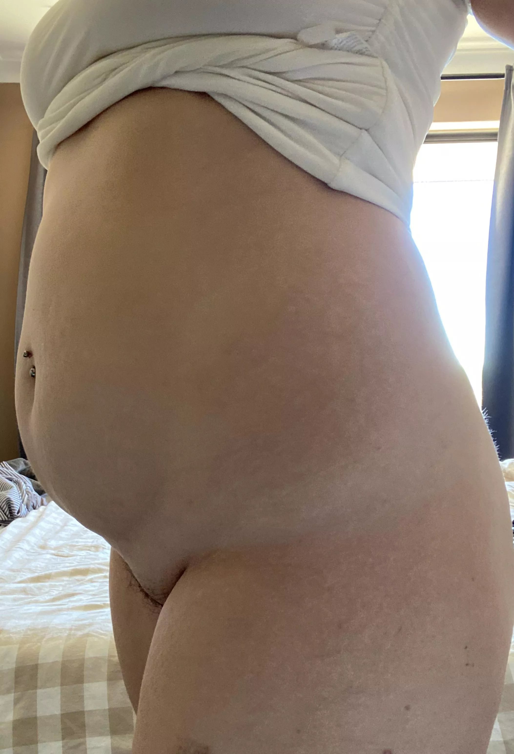 Getting harder to squeeze into my clothes 🤭