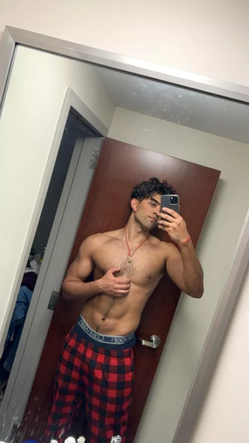 Good at home workout today 😏