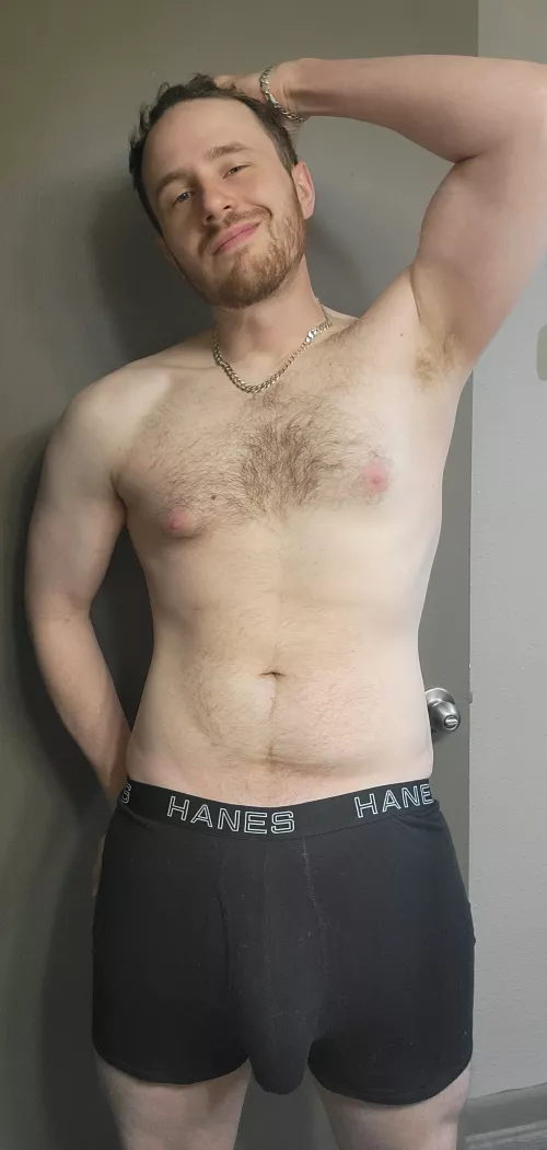 Hey, my eyes are up here 😏